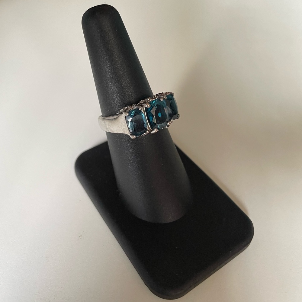Blue Topaz Ring